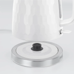 Russell Hobs Honeycomb Kettle - White 2