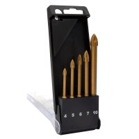CK Glass/Tile Drill Bit Set of 5 T3059