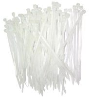 Cable Ties 300 X 4.8mm Pack of 100 White