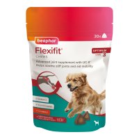 Beaphar Flexifit Optimum UC-II Joint Supplement Chews for Dogs 30 Tablets - SINGLE
