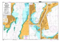 ADMIRALTY Chart - NZ4634 Wellington Harbour Entrance and Plans of Wharves