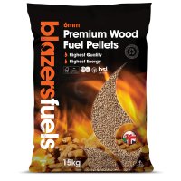 Blazers Fuel Premium Wood Pellets 15kg