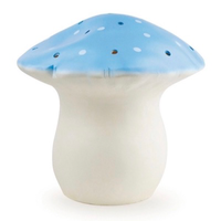 Heico children's lamp - large blue toadstool/mushroom