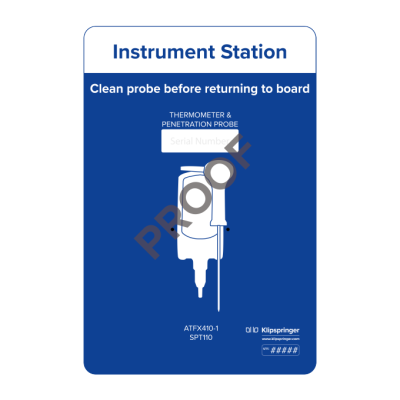 Instrument station for 1x instrument