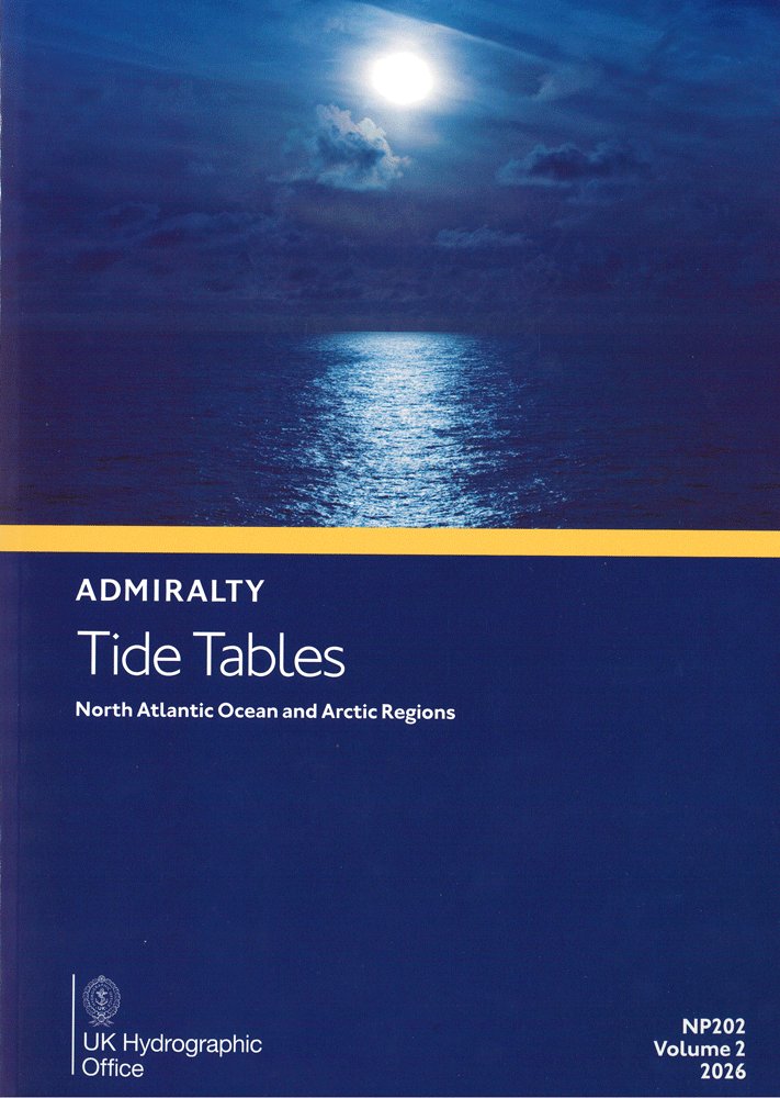 ADMIRALTY Tide Tables - NP202 North Atlantic Ocean and Artic Regions Volume. 2, 2026