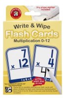 Write and Wipe Flash Cards - Multiplication 