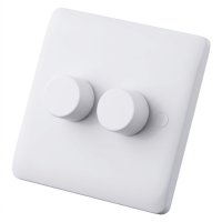 Slimline Dimmer Switch 2 Gang 2 Way 