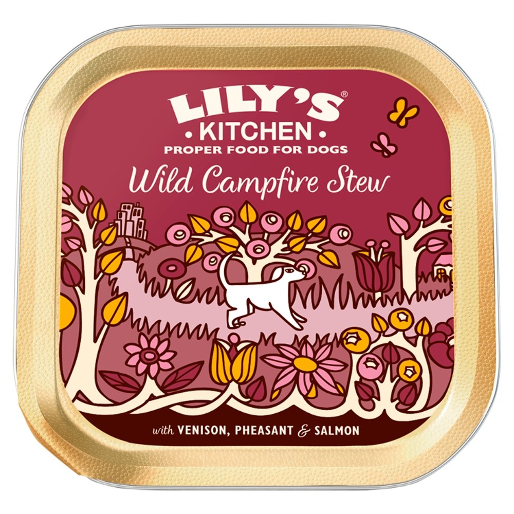 Lilys Kitchen Dog Tray Wild Campfire Stew 10x150g