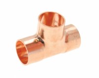 22mm Equal Tee End Feed