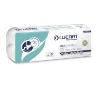 Lucart Aquastream Toilet Rolls 2Ply 200 sheets x 120 rolls