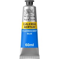 W&N GALERIA ACRYLIC COLOUR 60ML FLUO BLUE