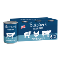 Butcher's Puppy Perfect Dog Food Cans 400g 6pk x 4