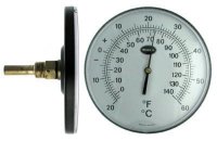 BRANNAN 31941 150x100mm 120C&F HORIZONTAL THERMOMETER