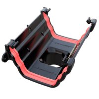 Ogee Gutter Running Outlet Black ogee guttering system, ogee gutters, building plastics