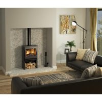 Be Modern Ignite 5 Widescreen Multi Fuel Stove with Log Store 26921 + 162205&nbsp;