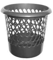 WHITEFURZE PAPER WASTE BASKET SILVER