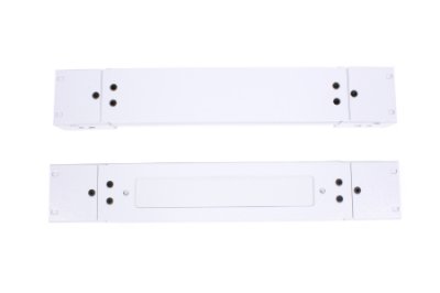 Plinths for 19" cabinets 60cm width, front and rear panels with corners