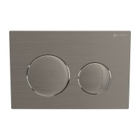 Viva Skylo Ultra15 Brushed Nickel Dual Flush Plate