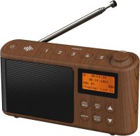 iBox Spectrum FM Portable Radio Wood