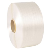 Hotmelt Cord Polyester Strapping - 19mm x 500m - White