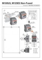 IEC Switch Disconnector Body 125A 3 Pole - M125E3