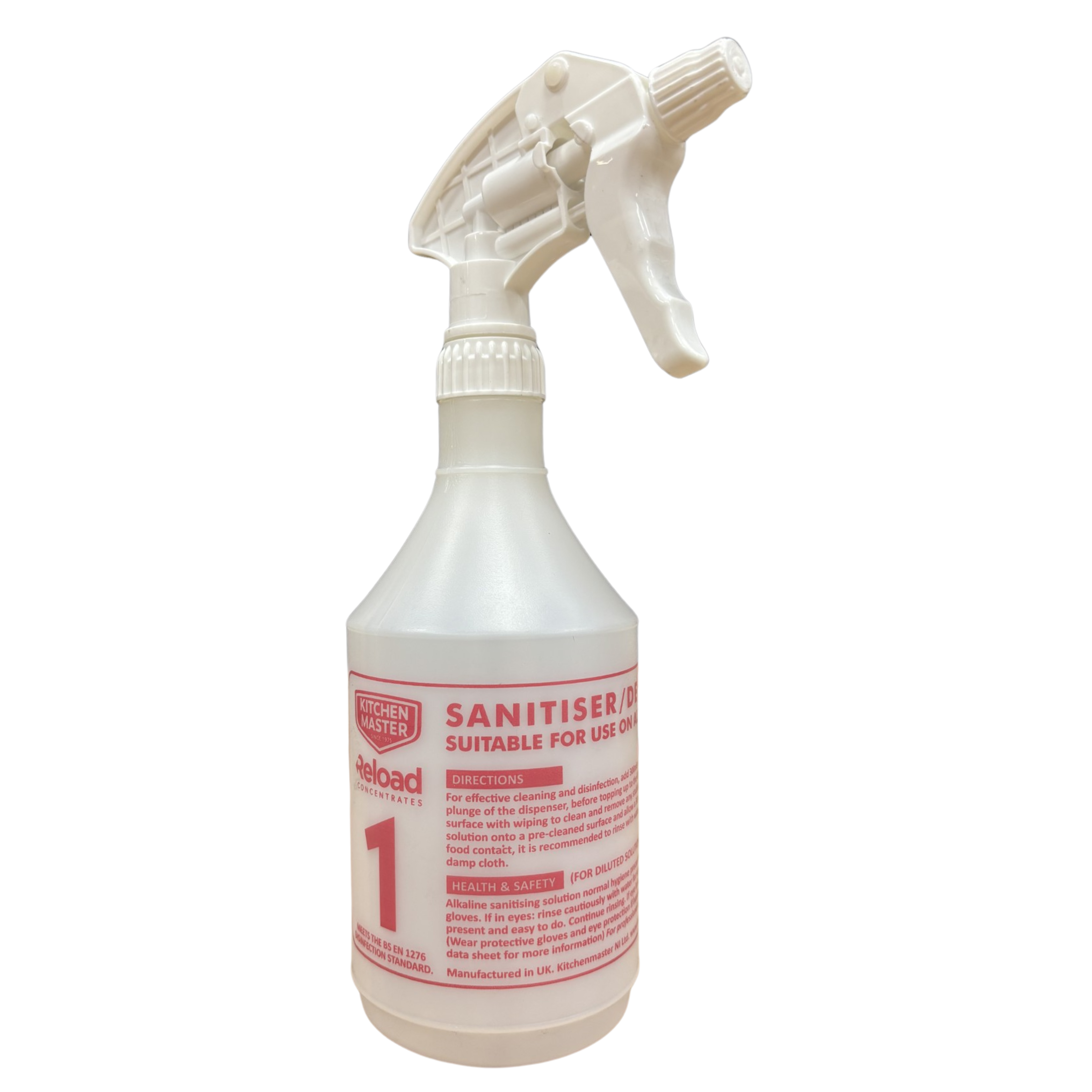 Reload No1 750ML Bottle & Red Trigger