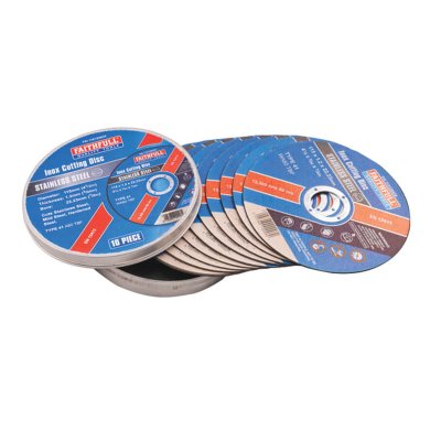 Faithfull 115mm (4.5in) Inox Discs