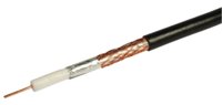 PF100 COAX CABLE BLACK CAI APPROVED (COIL 100M) ECA