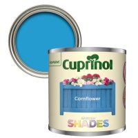 Cuprinol Garden Shades Cornflower Colour Swatch & Paint Sample Tin