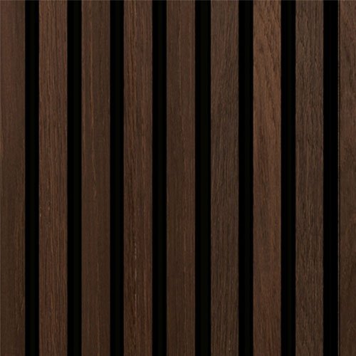Fibrotech Acoustic Panel 2.44m x 605mm x 22mm - Smoked Oak