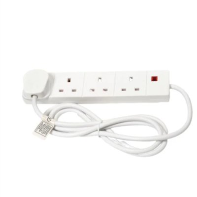 Rugged 2 Meter 4 Gang Extension Lead 1