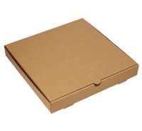 9" Plain Brown Outer pizza Sytle Box