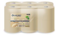 Lucart L-One Mini EcoNatural Toilet Tissue 800 sheets 180m x 12 rolls