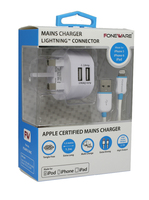 2.1amp Lightning Mains Charger iPhone/iPad