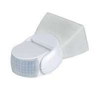 ROBUS PROTON 180 DEGREE IP54 PIR, WHITECOMPLETE WITH ACCESSORY SHIELD TO REDUCE DETECTION ANGLEMANUAL OVE
