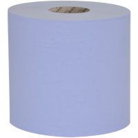 Recycled 1-Ply Hand Towel Roll - Blue 230m x 200mm