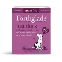 Forthglade Just 90% Meat Grain Free Duck 18x395g
