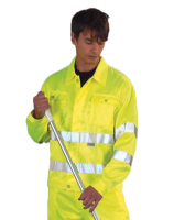 YOKO HI-VIS POLYCOTTON WORKING JACKET