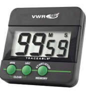 Digital timer single channel Traceable&reg; Black&plusmn;001 %635&times;127&times;635 mm