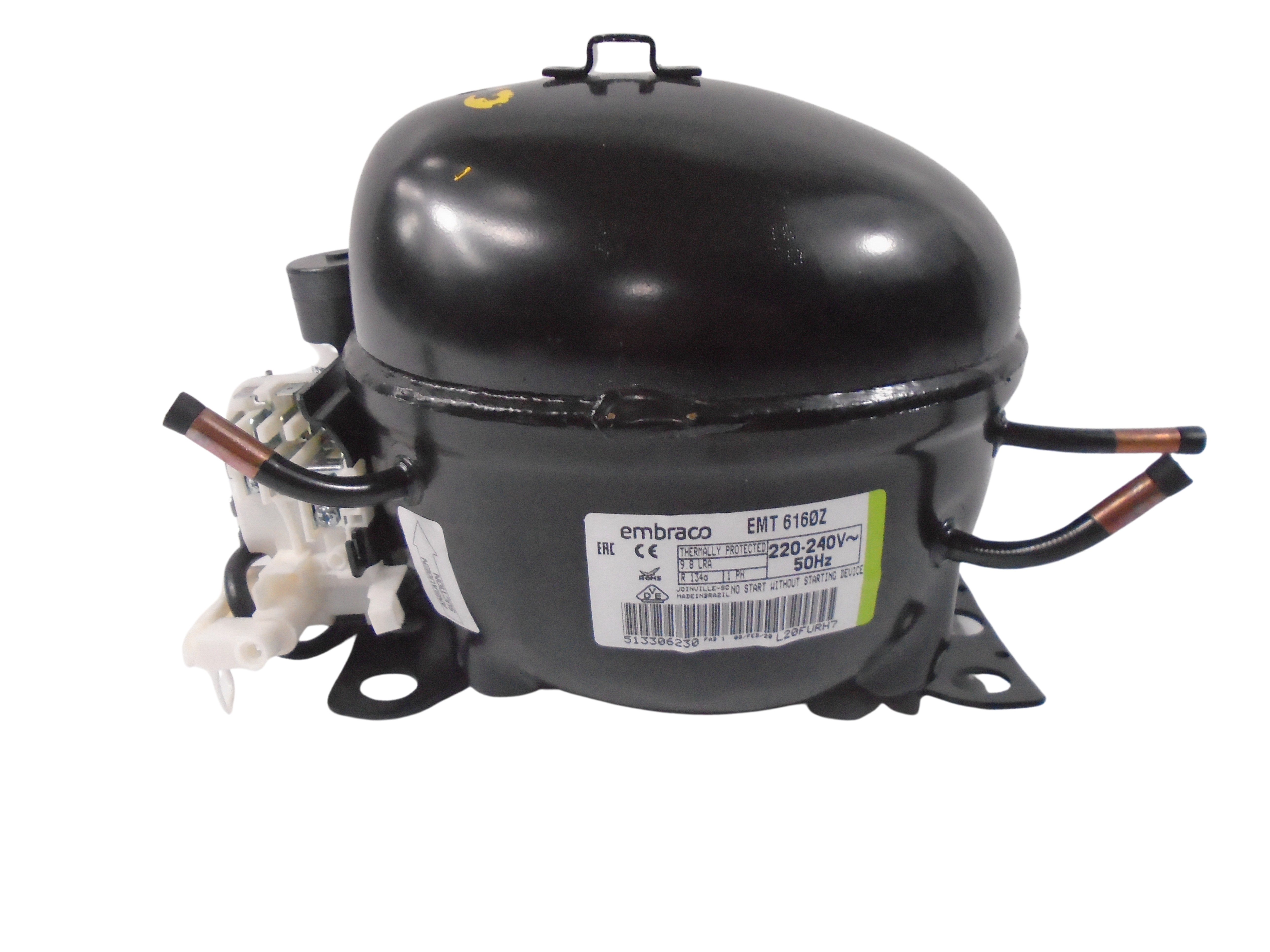 COMPRESSOR EMT6160Z (R134A) - 2004 - 2016