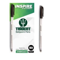 Trident Ballpoint Pen Black