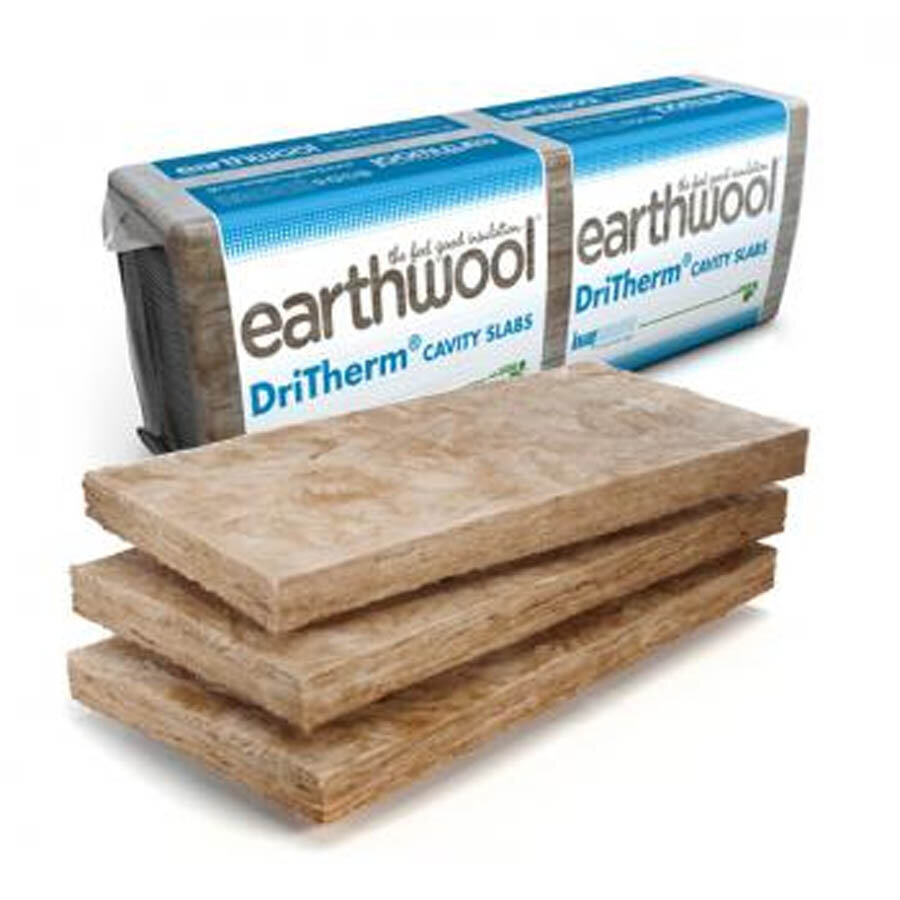 Knauf Insulation Earthwool DriTherm Cavity Slab 37 Glass Mineral Wool