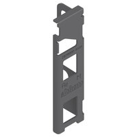 Right Hand LEGRABOX M Height Back Fixing Bracket - Orion Grey