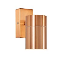 Letto Single GU10 Copper Wall Light IP44