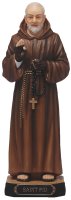 Veronese Resin Statue/3 1/2 Inch St.Pio  (52587)