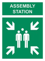 Assembly Point Sign