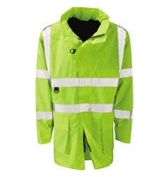 Etna Flame Retardant Anti Static Hi-Visibility Jacket Yellow