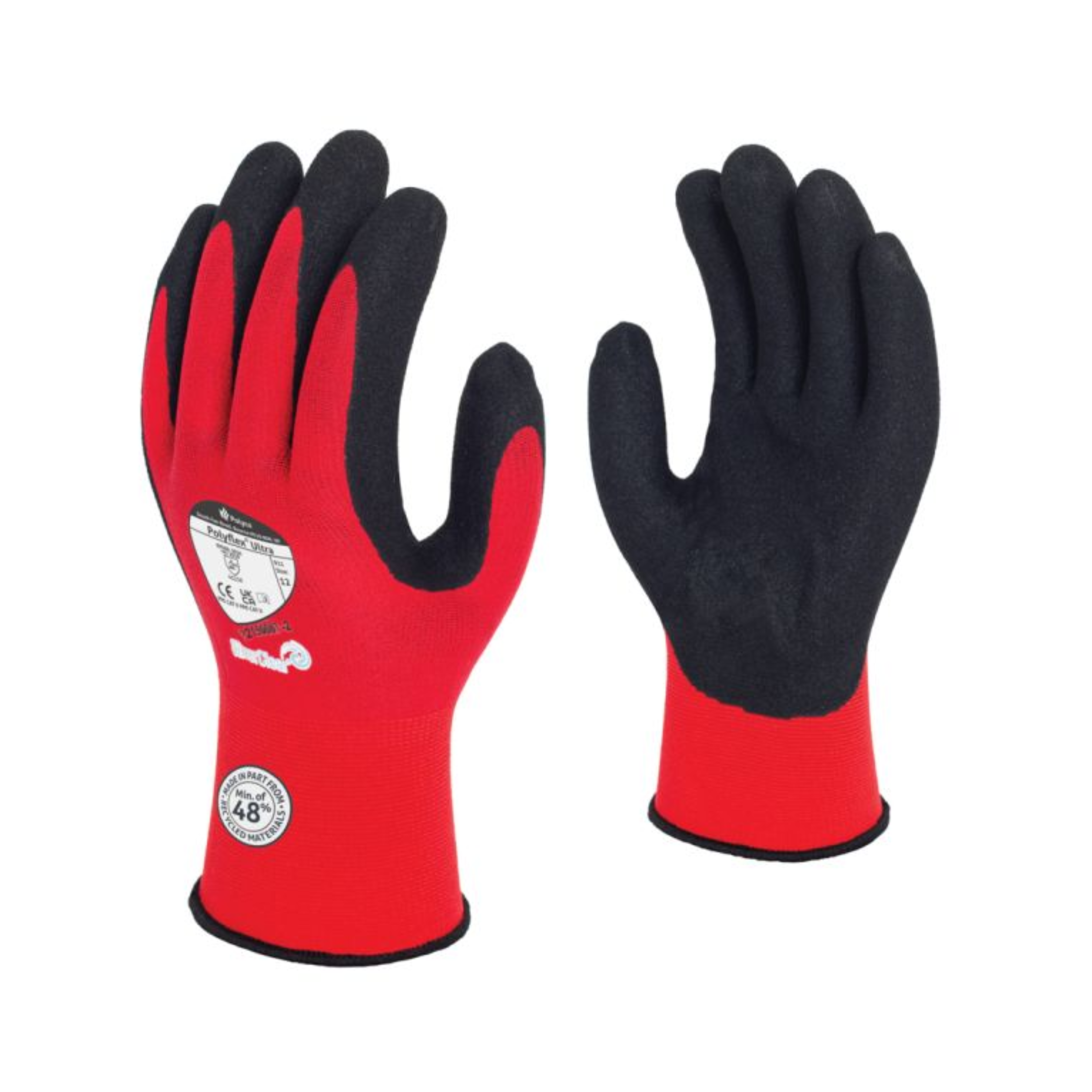 Polyflex Ultra Glove, Red