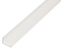 Alberts Angle White PVC 30x20mm 1 Metre 479268