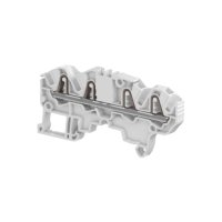 1SNK705012R0000 Entrelec ZK2.5-4P PI-Spring clamp  - Grey ZK2.5.4P